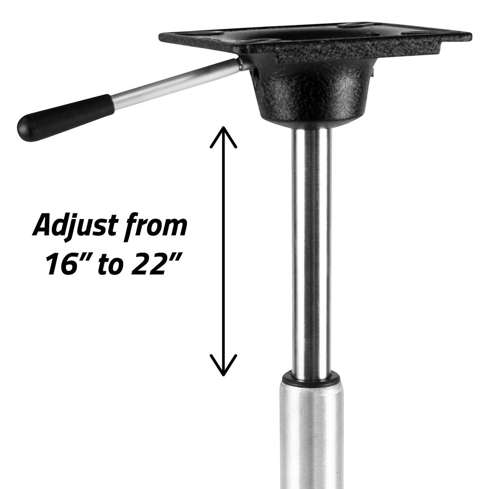 Wise King Pin Power Rise Pedestal Adjusts 16 to 2238 8WD2003