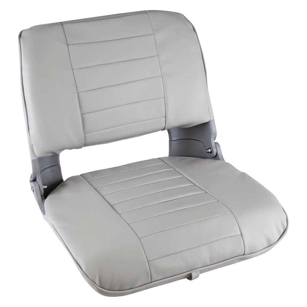 Wise Pro Style Clamshell Fold Down Fishing Seat Grey 8WD135LS717