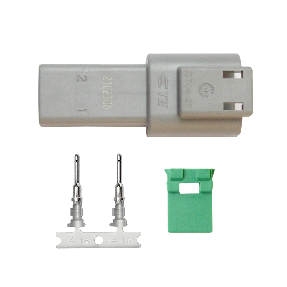 Pacer DT Deutsch Receptacle Repair Kit 1418 AWG 2 Position TDT04F2RP