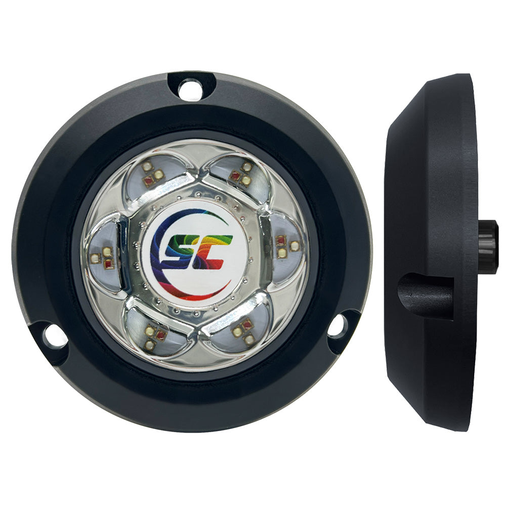 ShadowCaster SC2 Series Polymer Composite Surface Mount Underwater Light Full Color SC2CCCSM