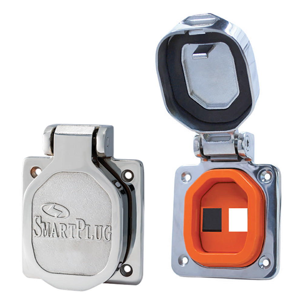 SmartPlug Data Port CaseInlet Only 316 SS Cover wOne Blank Plug One Open Port BDBSS