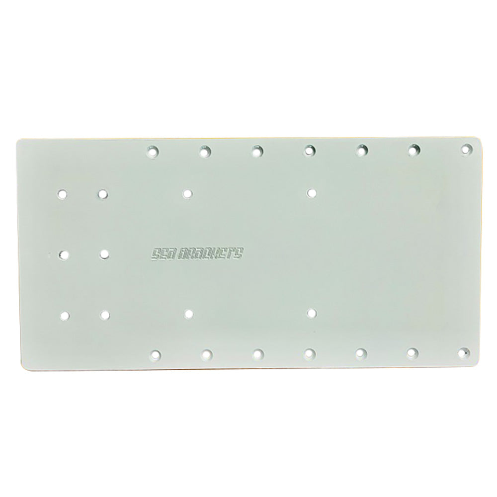 Sea Brackets 20 Straight Trolling Motor Plate fMinn Kotas Quest SEA2310