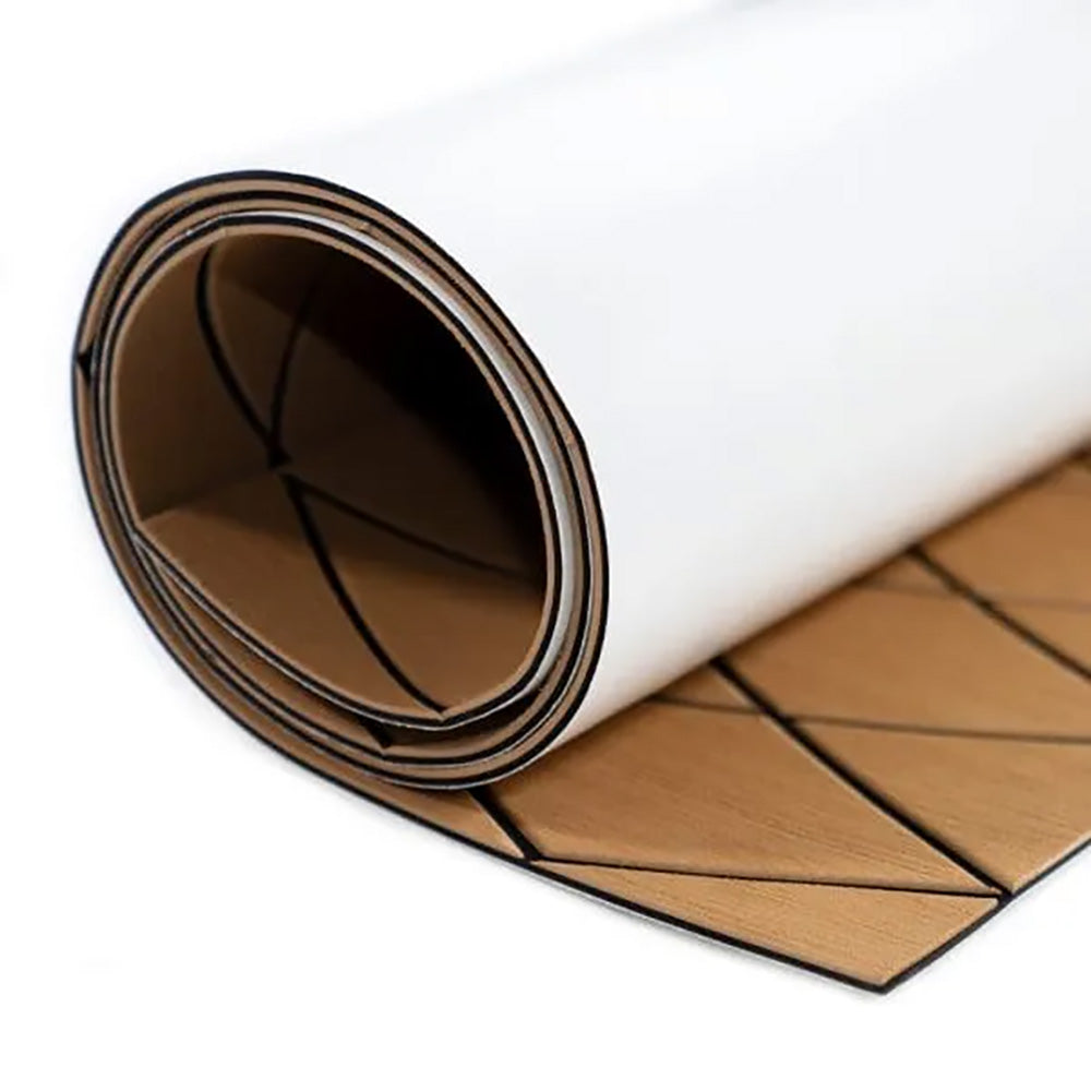 SeaDek 40 x 80 6mm Two Color Diamond Full Sheet Brushed Texture Storm GreyBlack 1016mm x 2032mm x 6mm 5641180066