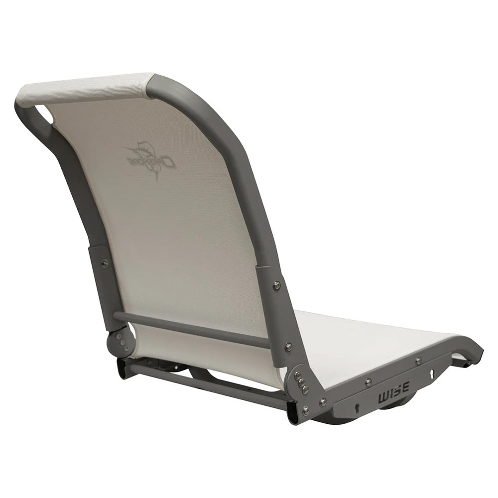Wise 3374 Aero X CoolRide Mesh MidBack Boat Seat White 3374784