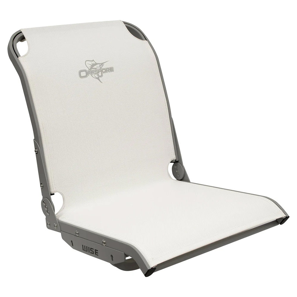 Wise 3374 Aero X CoolRide Mesh MidBack Boat Seat White 3374784