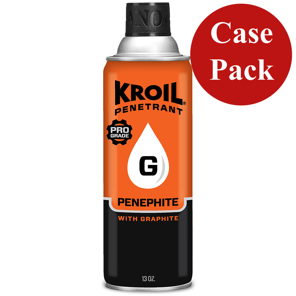 Kroil Penephite Penetrant Aerosol 13oz Can with Graphite Case of 12 PH132CASE