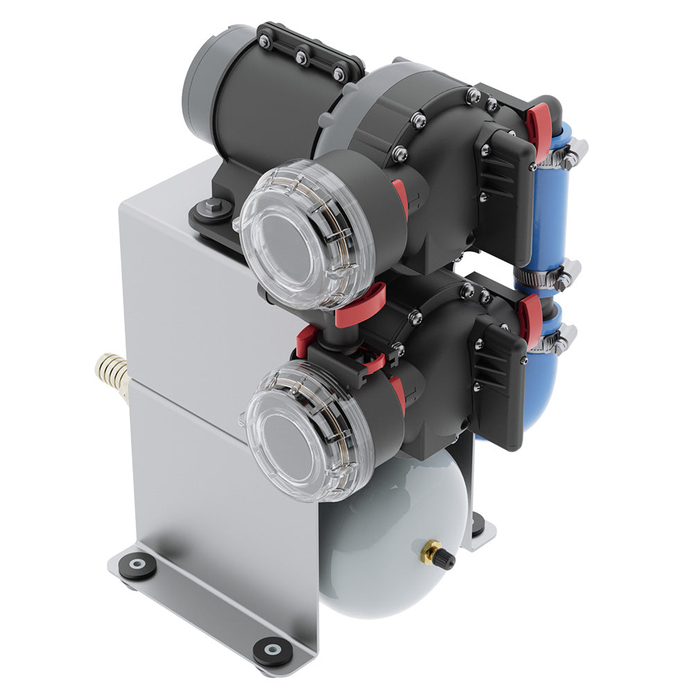 Johnson Pump Aqua Jet II Duo 2L WPS 104 GPM 12V 28 Bar 102500501