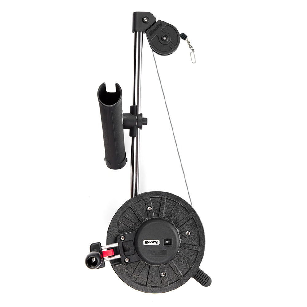 Scotty 1091 Telescoping 60 Longarm Combo Manual Downrigger w Swivel Base 1091