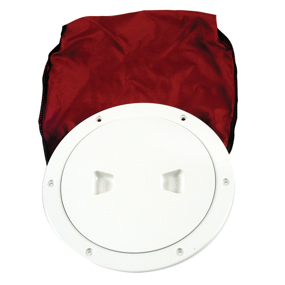 Beckson 6 StowAway Deck Plate White w12 Bag DP60BW