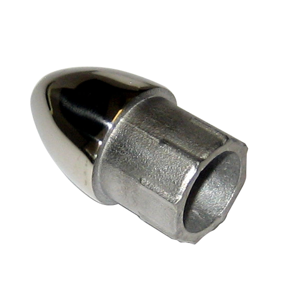 Whitecap Bullet End 316 Stainless Steel 78 Tube OD 6229C