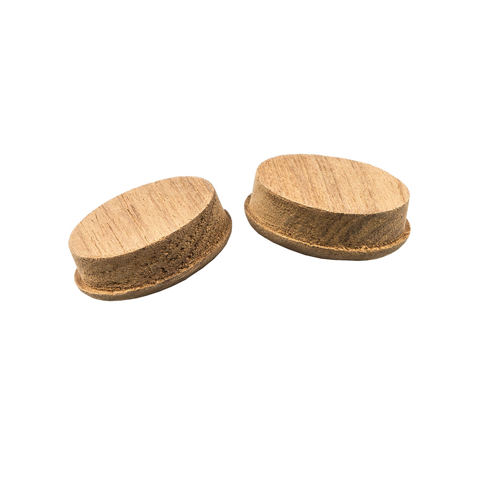 Whitecap Teak Round Drawer Pull 138 Round 2 Pack 60127A