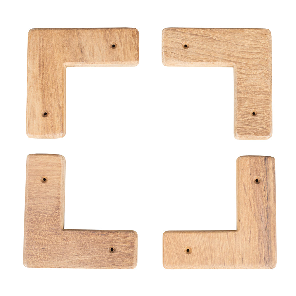 Whitecap Teak CoolerBox Chocks 4 Pack 60329