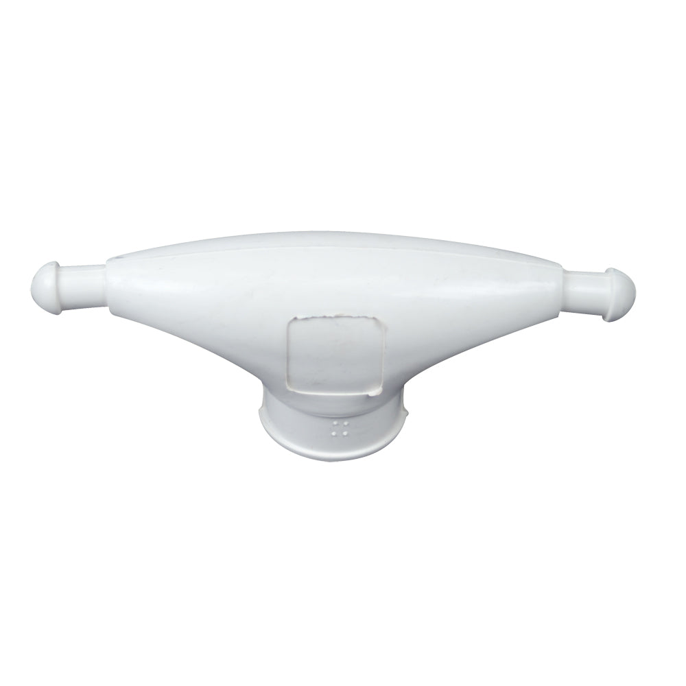 Whitecap Rubber Spreader Boot Pair Medium White S9201P