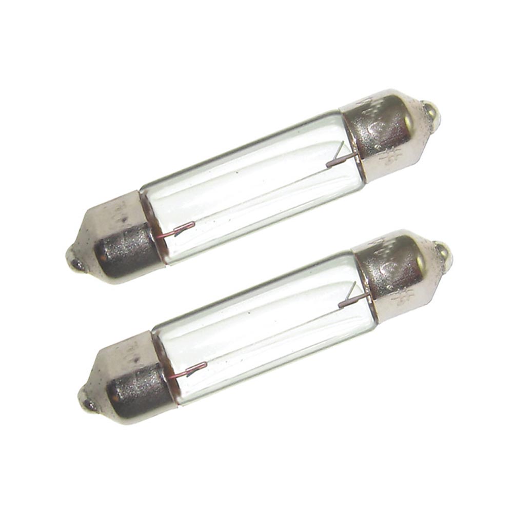 Perko Double Ended Festoon Bulbs 24V 10W 40A Pair 0072DP1CLR