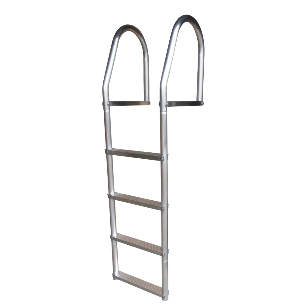 Dock Edge Fixed Eco Weld Free Aluminum 4Step Dock Ladder 2074F