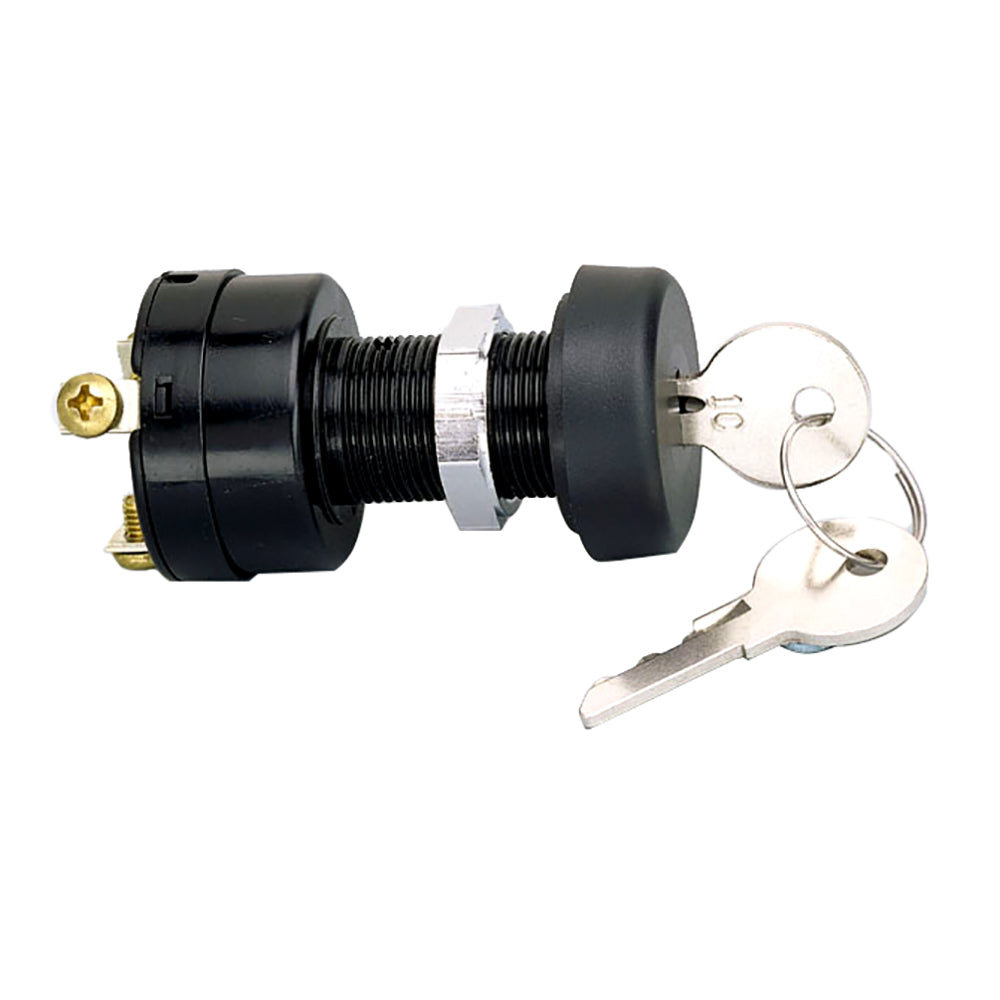 Cole Hersee 3 Position Plastic Body Ignition Switch M850BP