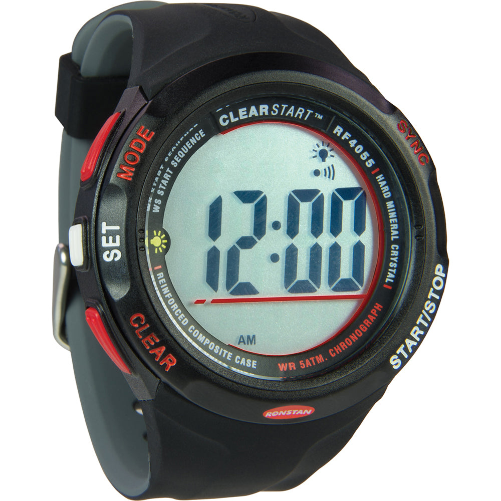 Ronstan RF4055 ClearStart 50mm Sailing Watch BlackGrey RF4055A