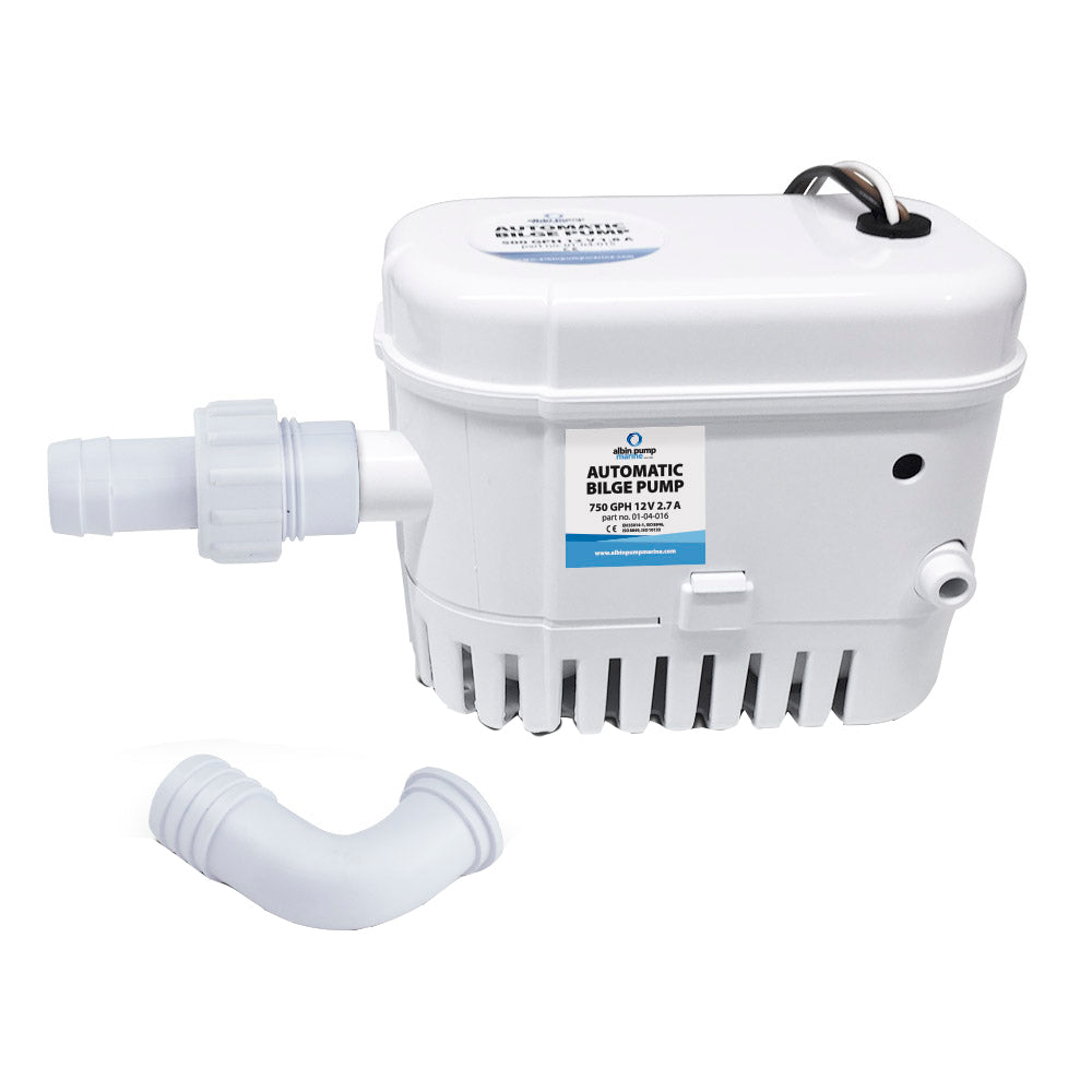Albin Group Automatic Bilge Pump 750 GPH 12V 0104016