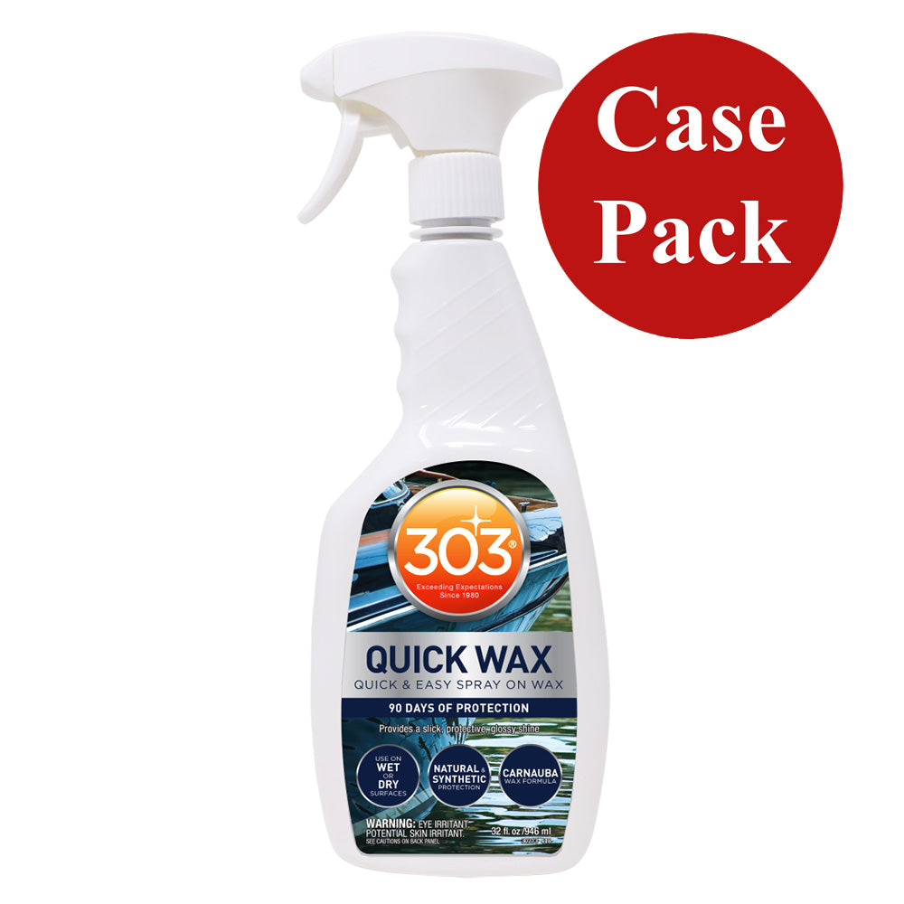 303 Marine Quick Wax 32oz Case of 6 30213CASE