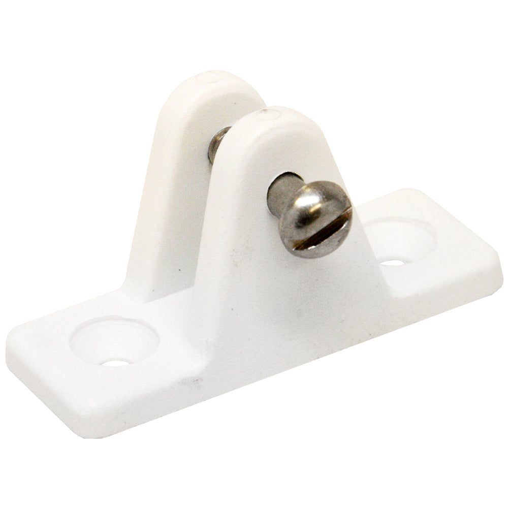 SeaDog Nylon Angled Deck Hinge White 2732311