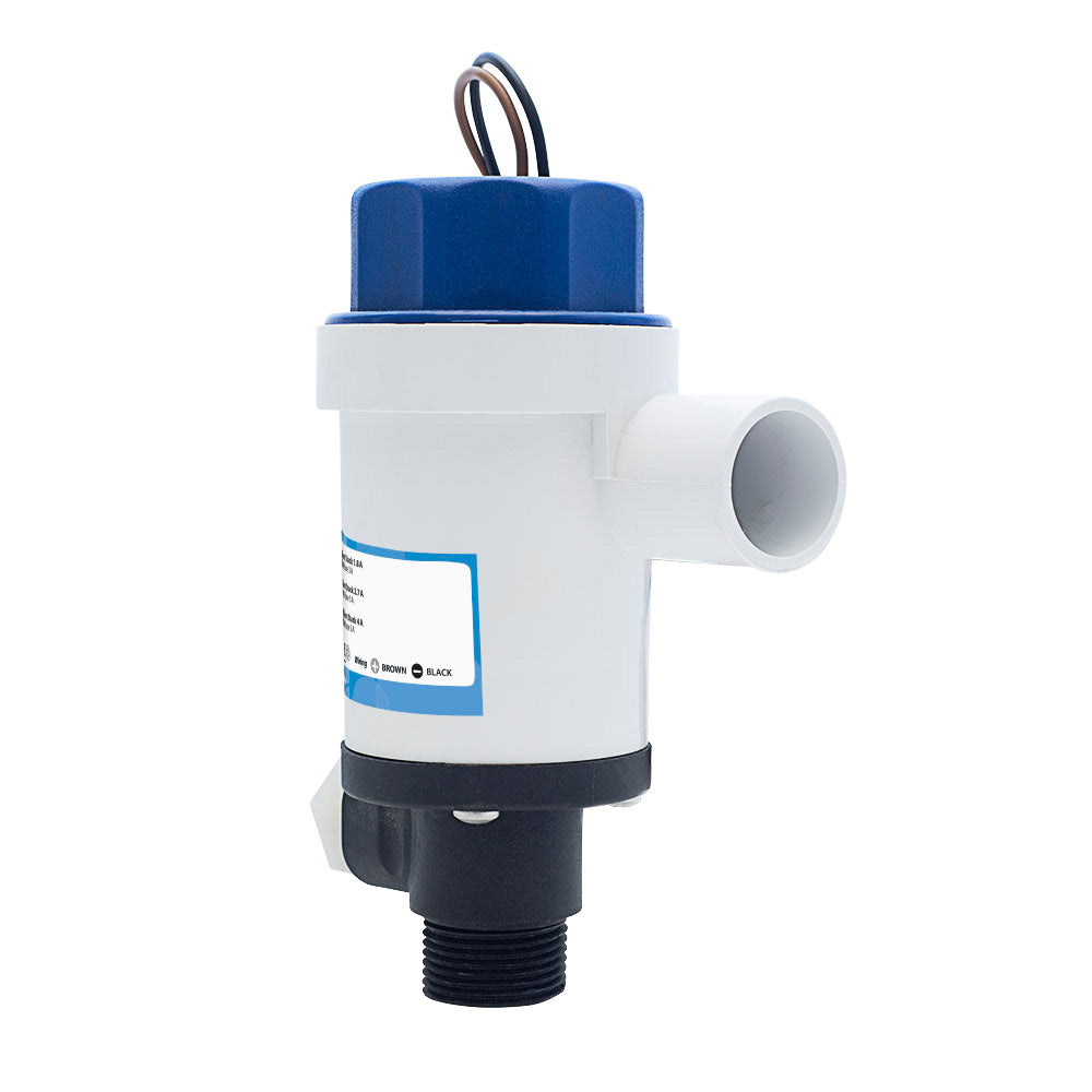 Albin Group Twinport Aerator Pump 1100 GPH 12V 0105076
