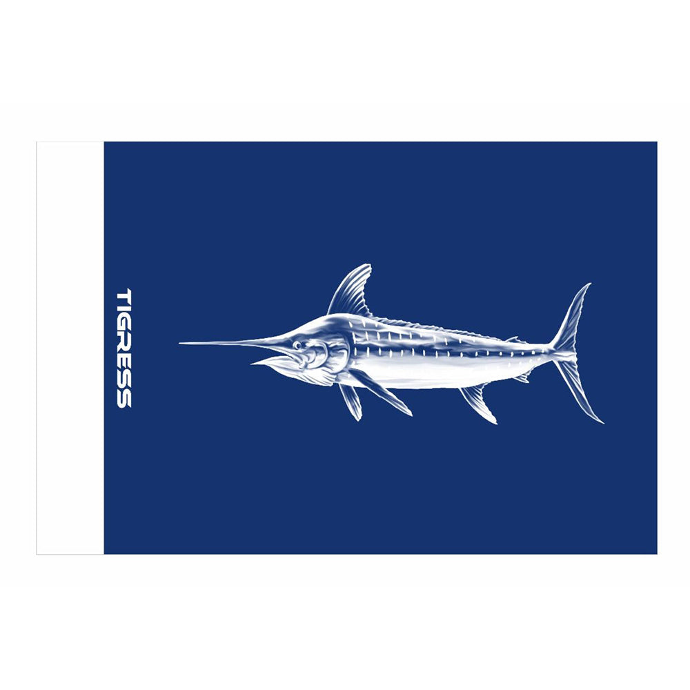 Tigress Blue Marlin Release Flag 12 x 18 88422