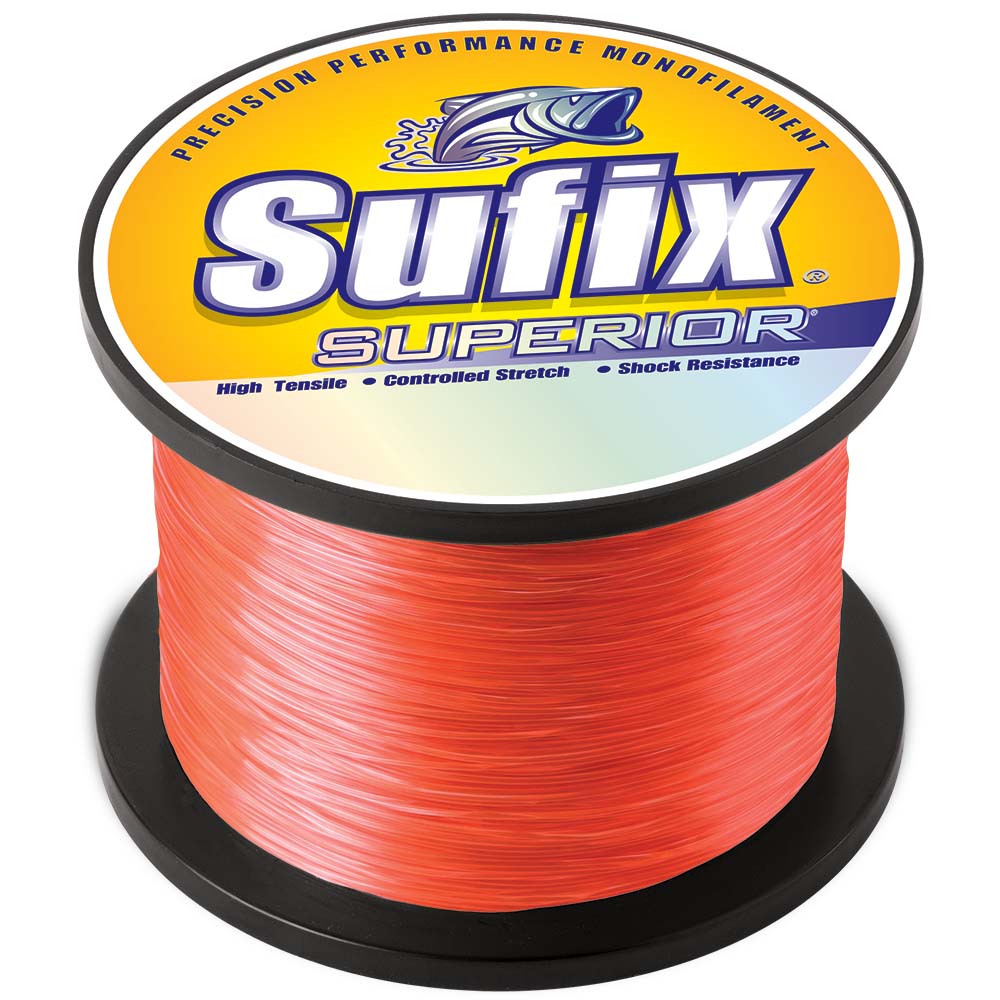 Sufix Superior Neon Fire Monofilament 8lb 1720 yds 636108