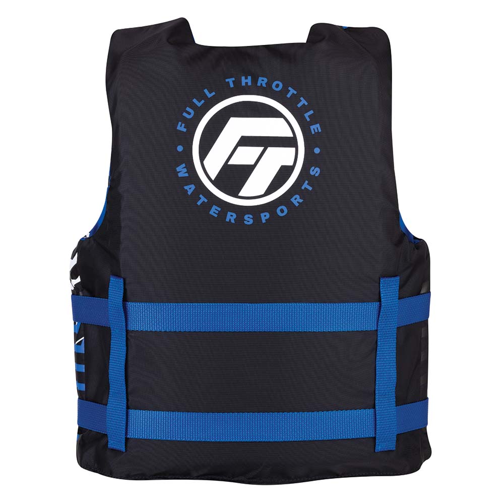 Full Throttle Youth Nylon Life Jacket BlueBlack 11220050000222