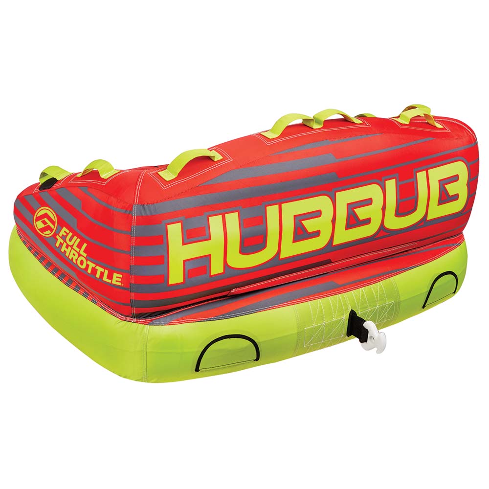 Full Throttle Hubbub 2 Towable Tube 2 Rider Red 30340010000221