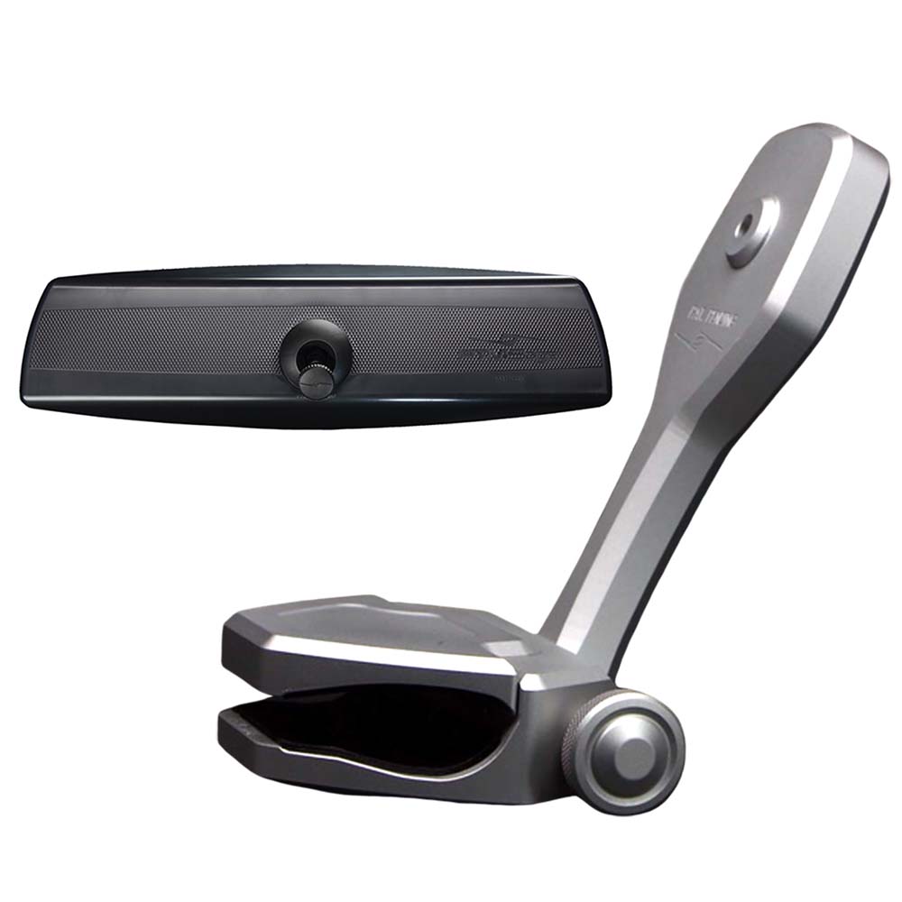 PTM Edge MirrorBracket Kit wVR140 PRO Mirror ZXR320 Silver P128482320TEBCL