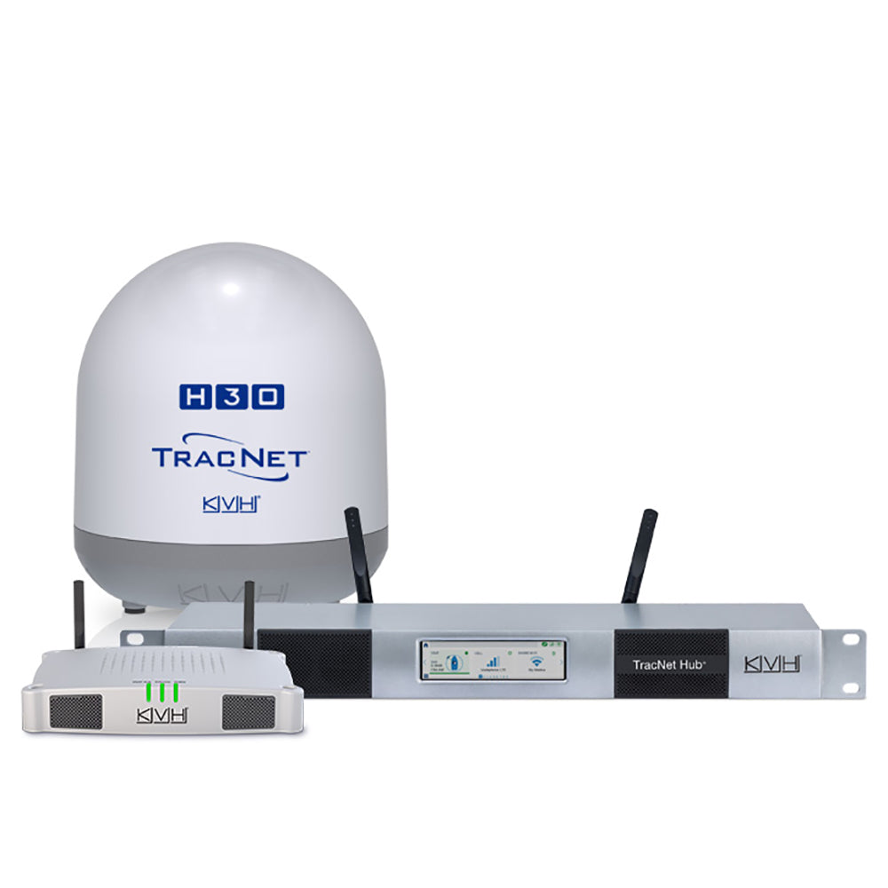 KVH TracNet H30 KuBand Antenna wTracNet Hub 01043211