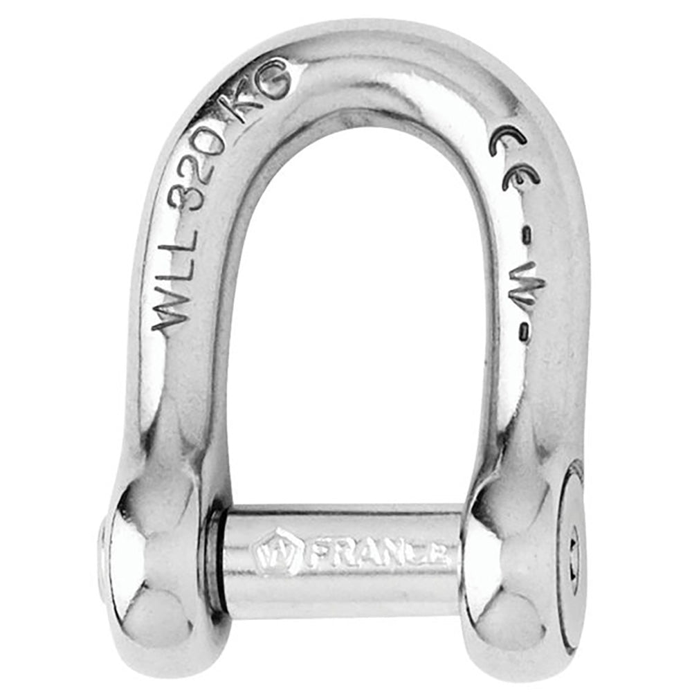 Wichard SelfLocking Allen Head Pin D Shackle 10mm Diameter 1332 01305