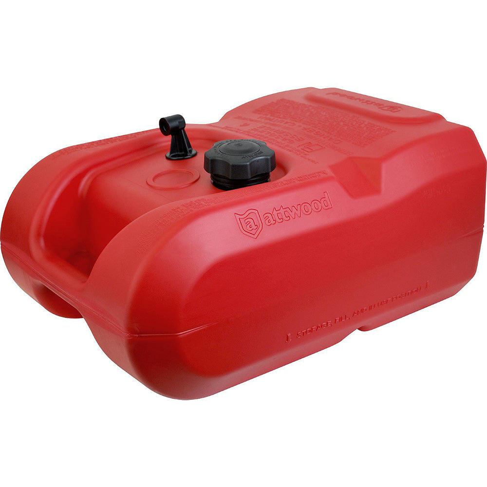 Attwood Portable Fuel Tank 3 Gallon wo Gauge 8803LP2
