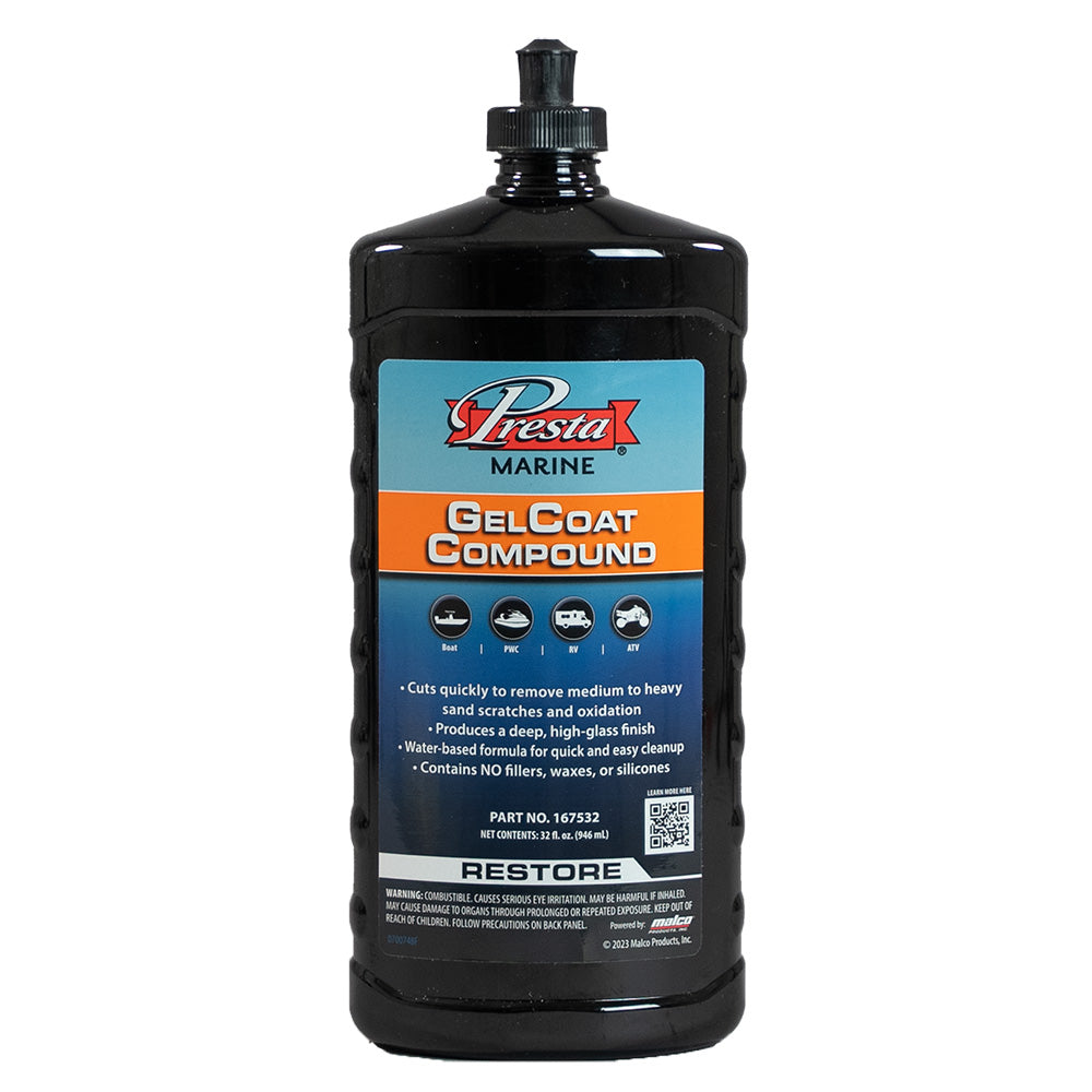 Presta Gel Coat Compound 32 fl oz 167532