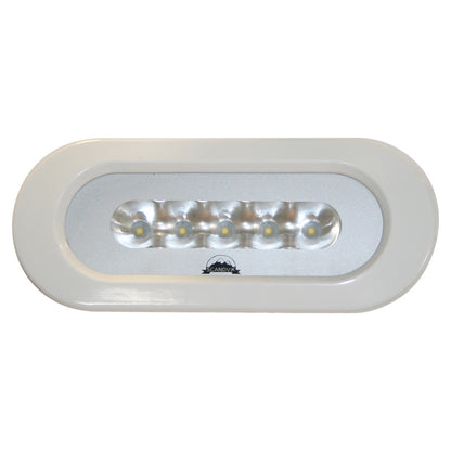 Scandvik Flush Mount Spreader Light  1030V  White 41343P