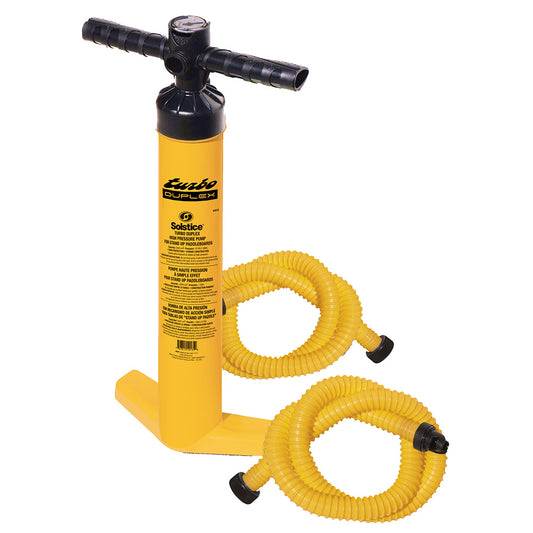 Solstice Watersports Turbo Duplex High Pressure Pump wGauge  2 Hoses 19135