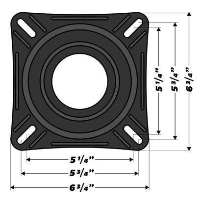 Wise 7 Boat Seat Swivel 8WD7S