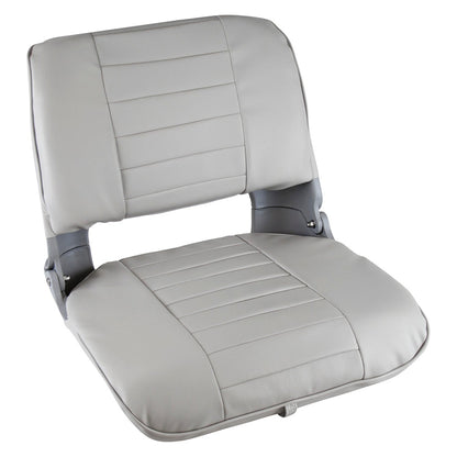 Wise Pro Style Clamshell Fold Down Fishing Seat  Grey 8WD135LS717