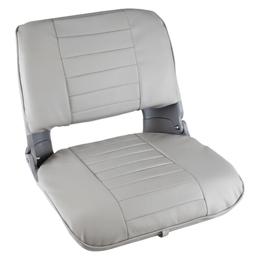 Wise Pro Style Clamshell Fold Down Fishing Seat  Grey 8WD135LS717