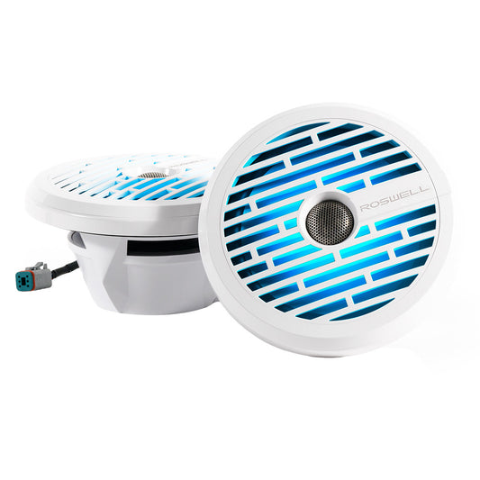 Roswell R1 8 Marine Speakers  White  100W RMS  200W Peak Power C9201610