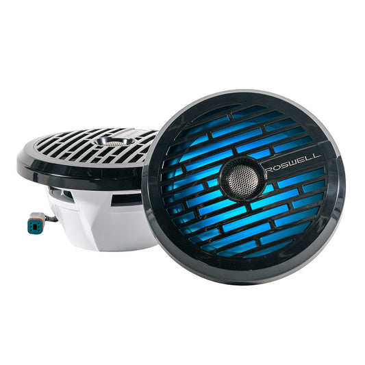 Roswell R1 8 Marine Speakers  Black  100W RMS  200W Peak Power C9201611