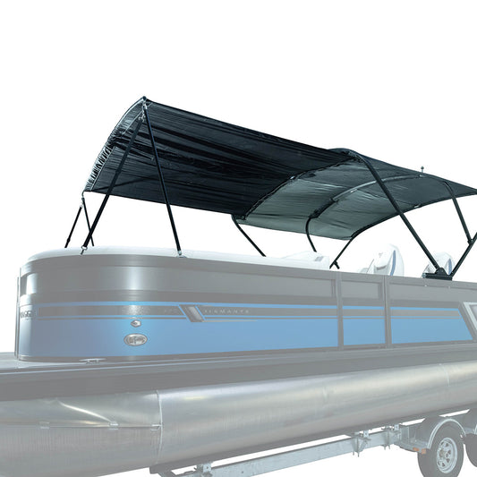 SureShade Bimini Extension fPower Bimini  7 Black Hardware wBlack Canvas 2021013744