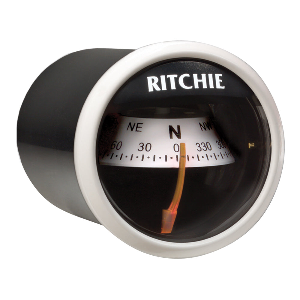 Ritchie X23WW RitchieSport Compass  Dash Mount  WhiteBlack X23WW