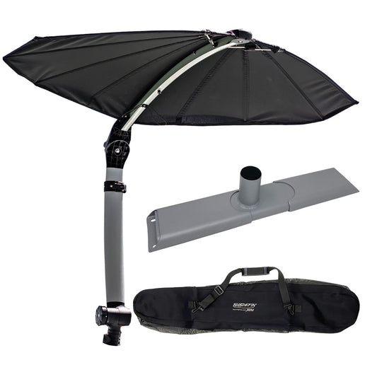 TACO ShadeFin Mini wBlack Fabric  Bag  Kayak Mount Kit T10400019