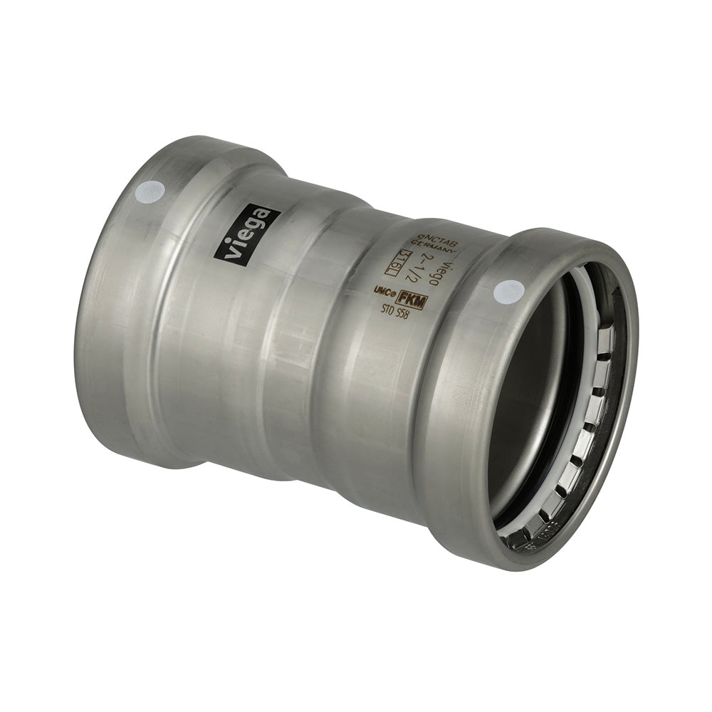 Viega MegaPress 316 FKM 4 Coupling wStop 98385