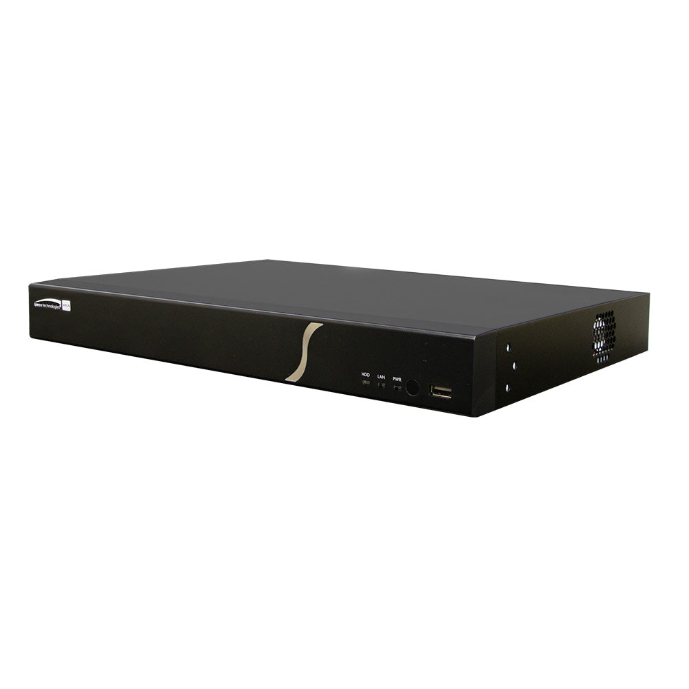 Speco 6 Channel Hybrid Digital Video Recorder  4 Configurable Hybrid Channels  2 IP Channels H6HRLN2TB
