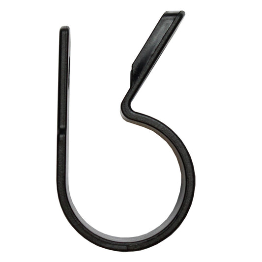 Pacer UV Resistant Nylon CClamps  1  Black  25 Pack BCCH1625BK
