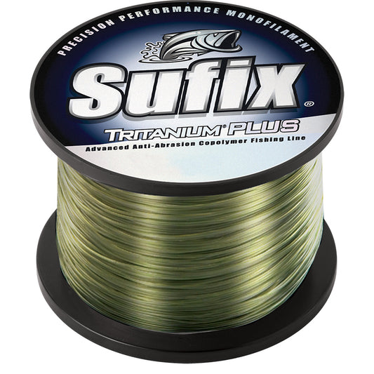 Sufix Tritanum Plus  14lb  Dark Green  1100 yds 696114G