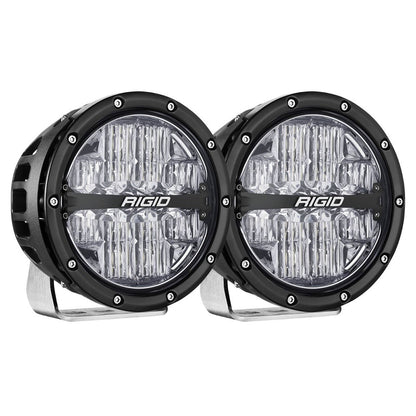 RIGID Industries 360Series RGBW 6 Offroad Lamp Drive Beam wRGBW Backlight Pods  Set of 2 36411