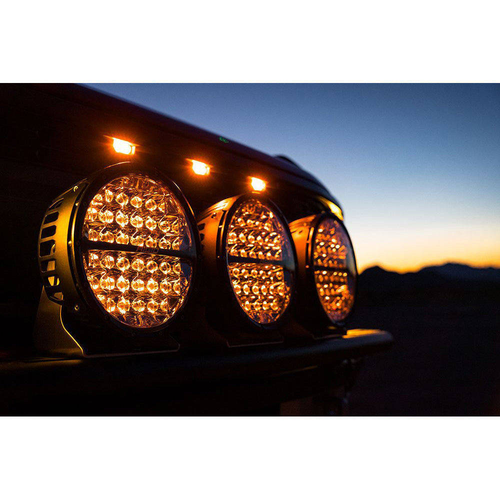 RIGID Industries 360Series RGBW 9 Offroad Lamp Spot Beam wRGBW Backlight Pods  Single 36422